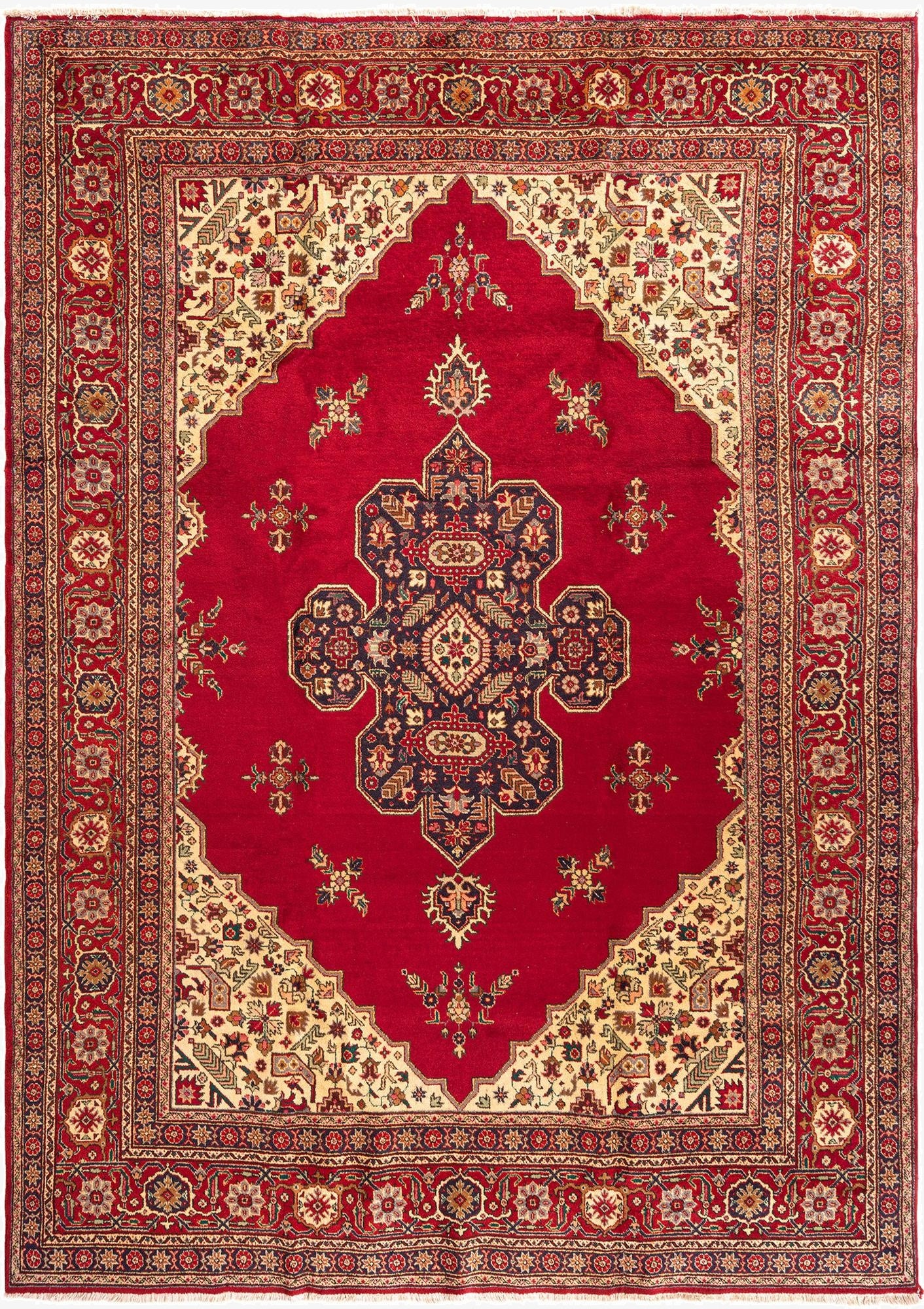 9' 3 x 12' 10 Tabriz Rug