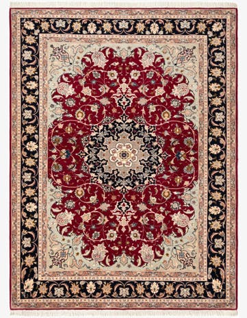 5' 9 x 7' 7 Tabriz Rug