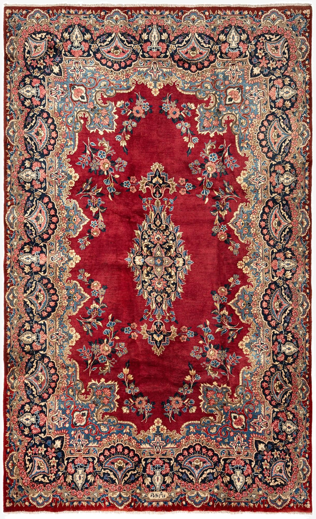 6' 2 x 10' 5 Tabriz Wool Rug