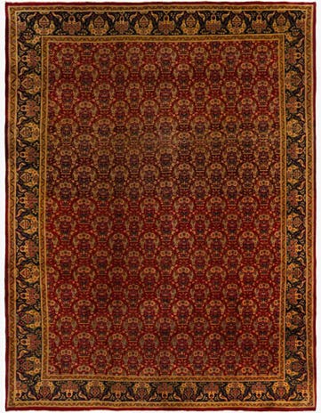 9' 5 x 12' 10 Tabriz Wool Rug