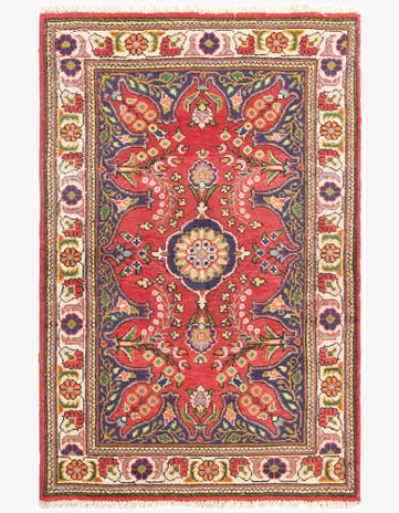 3' 2 x 4' 11 Tabriz Rug
