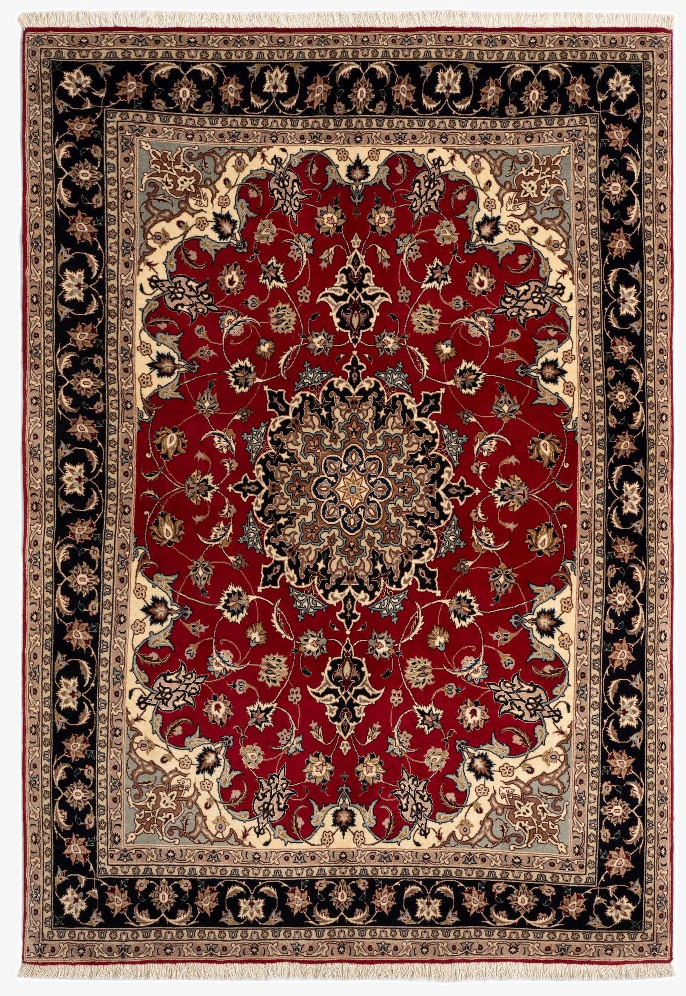 4' 9 x 7' 3 Tabriz Rug