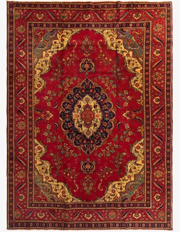 9' 7 x 13' 5 Tabriz Rug