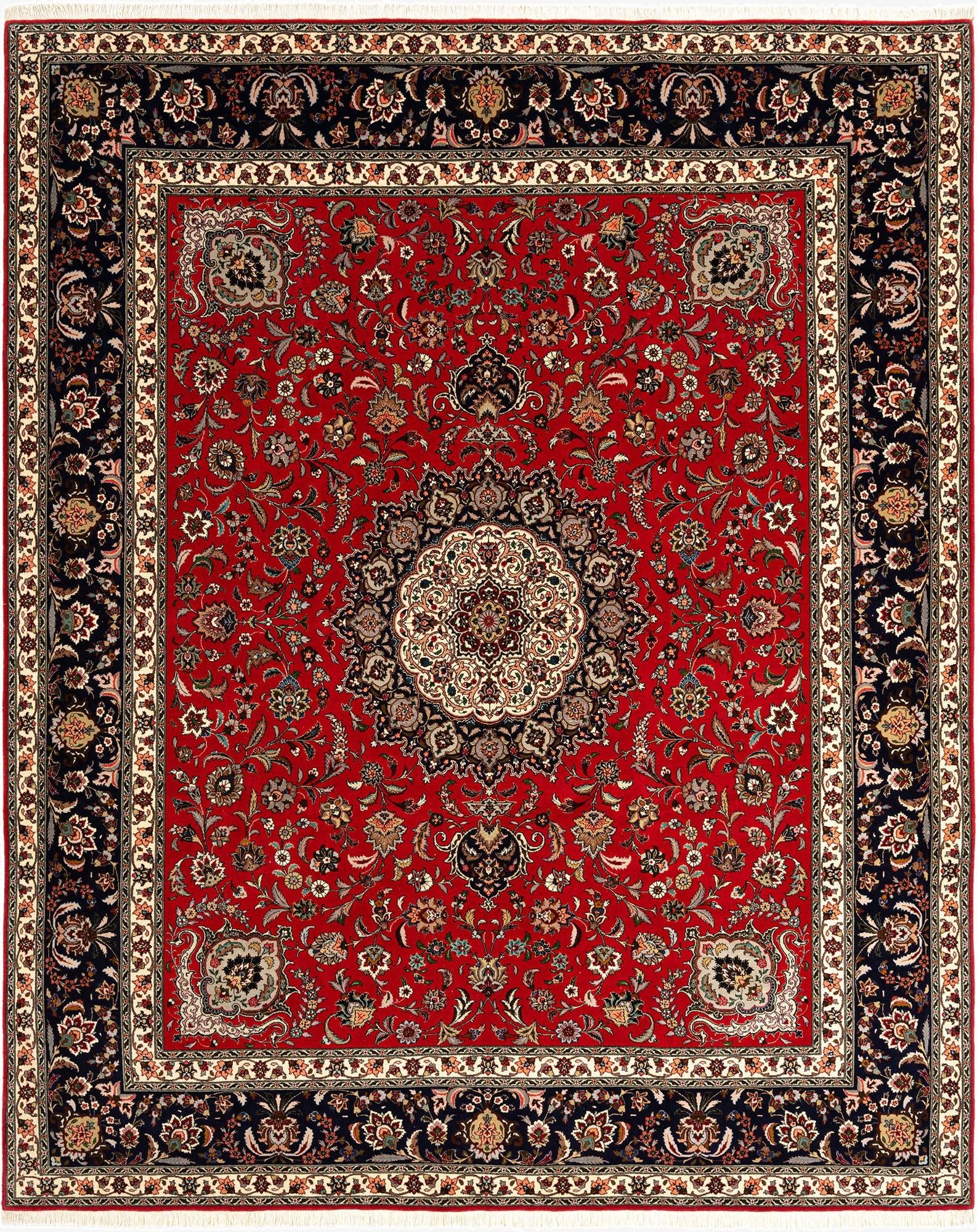 8' 2 x 9' 11 Tabriz Rug