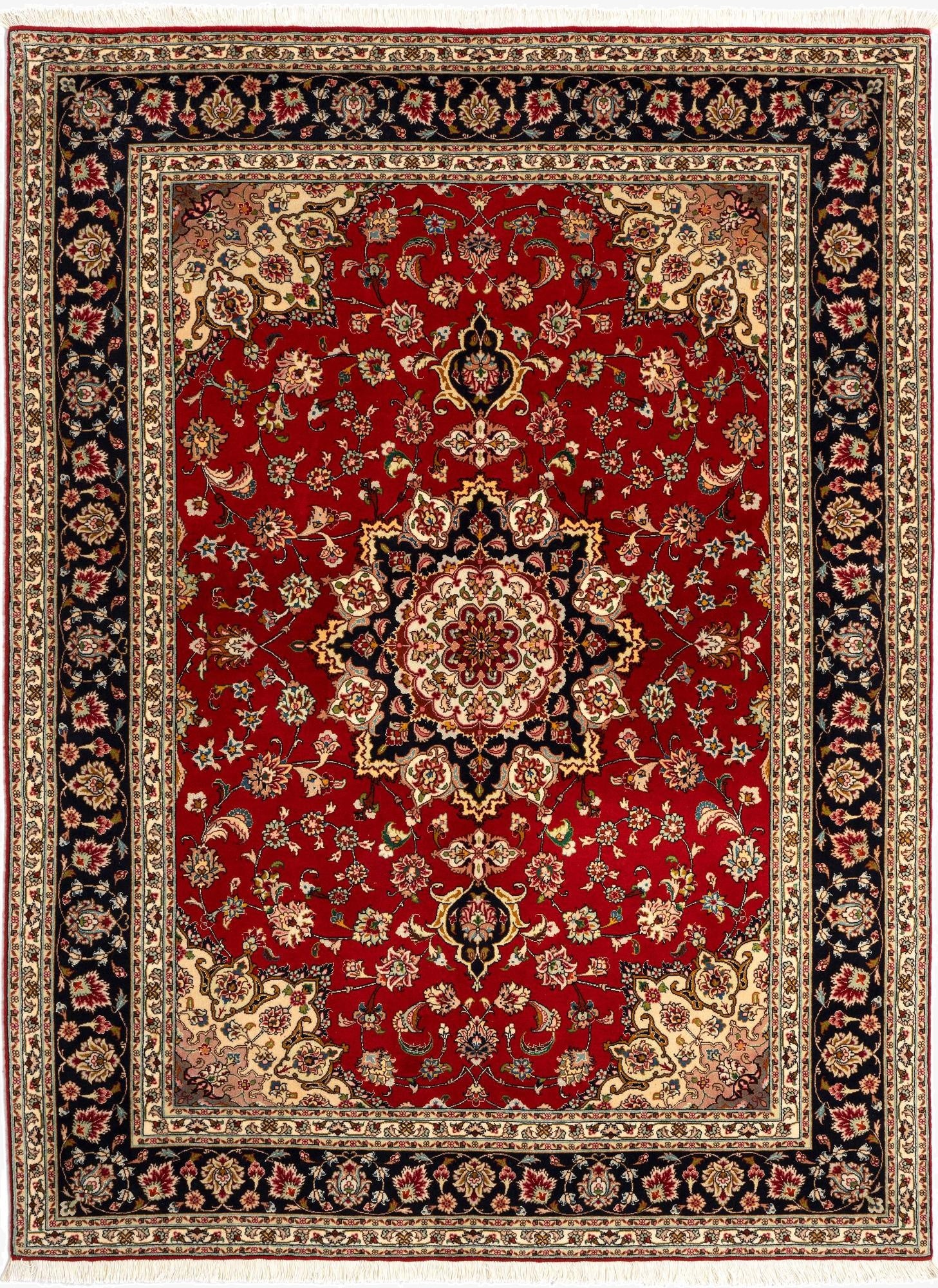 4' 11 x 6' 9 Tabriz Rug