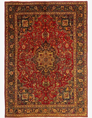 9' 5 x 13' 5 Tabriz Wool Rug