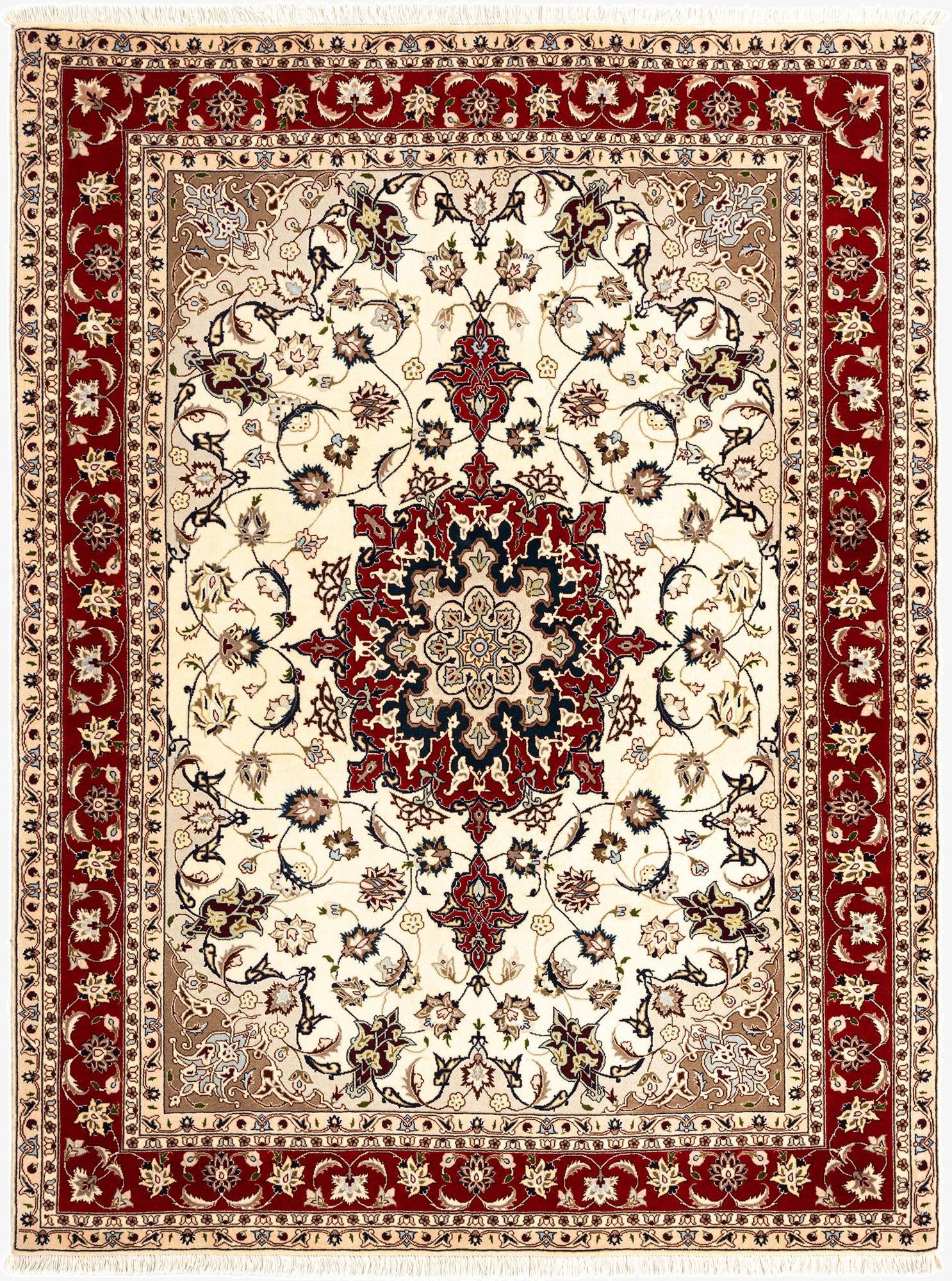 5' 1 x 6' 10 Tabriz Rug