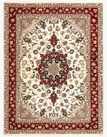 5' 1 x 6' 10 Tabriz Rug