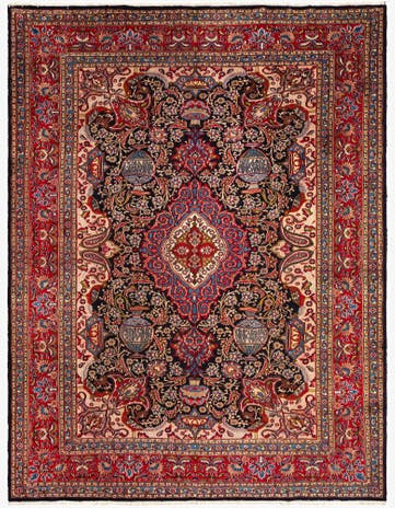 9' 7 x 12' 5 Tabriz Wool Rug