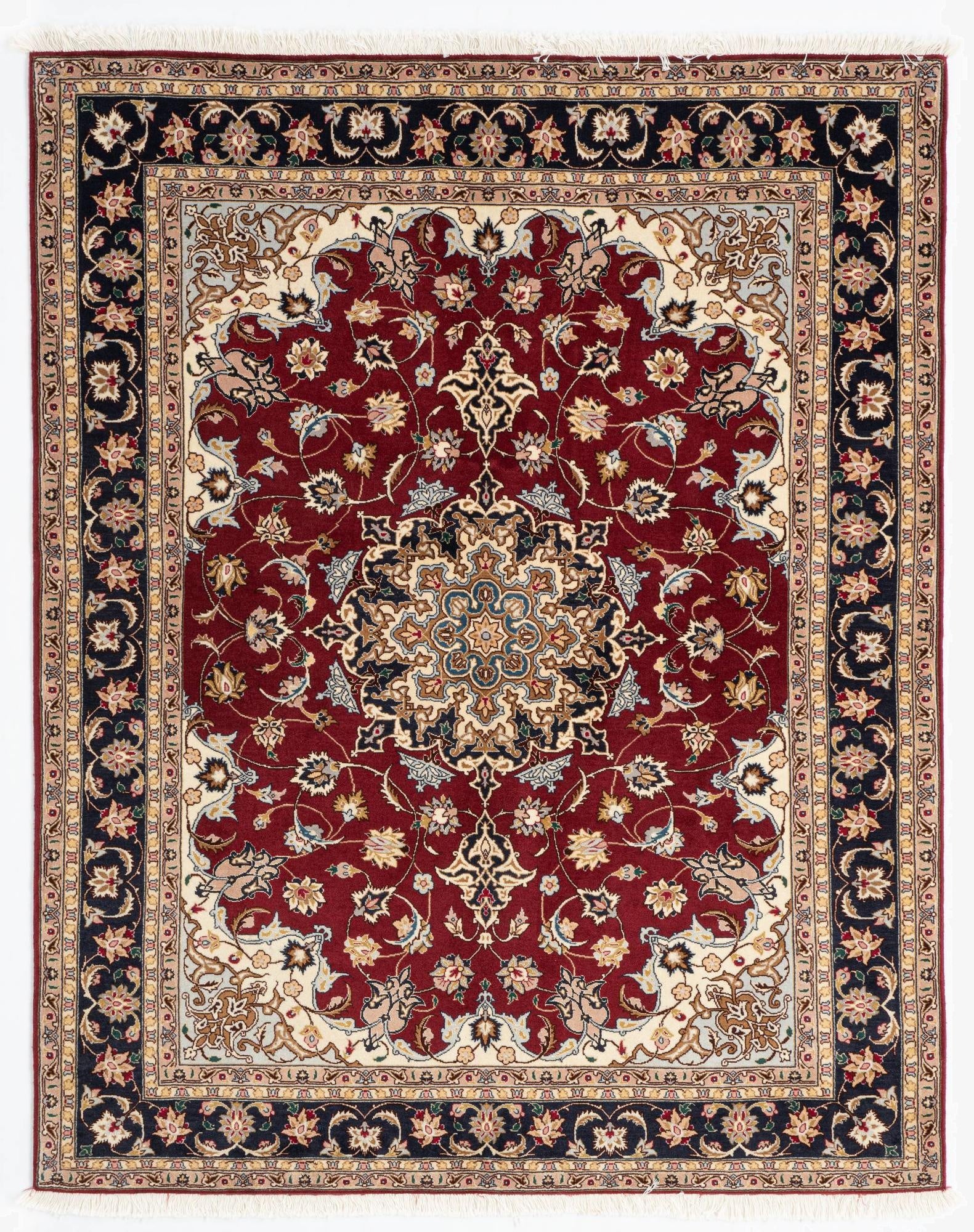 4' 11 x 6' 6 Tabriz Rug