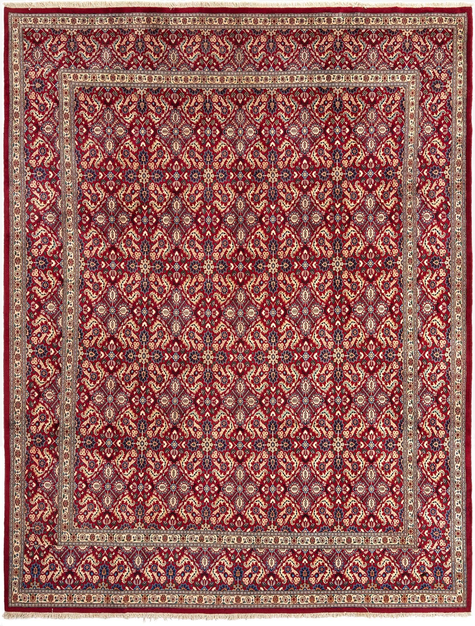 9' 3 x 12' 6 Tabriz Wool Rug
