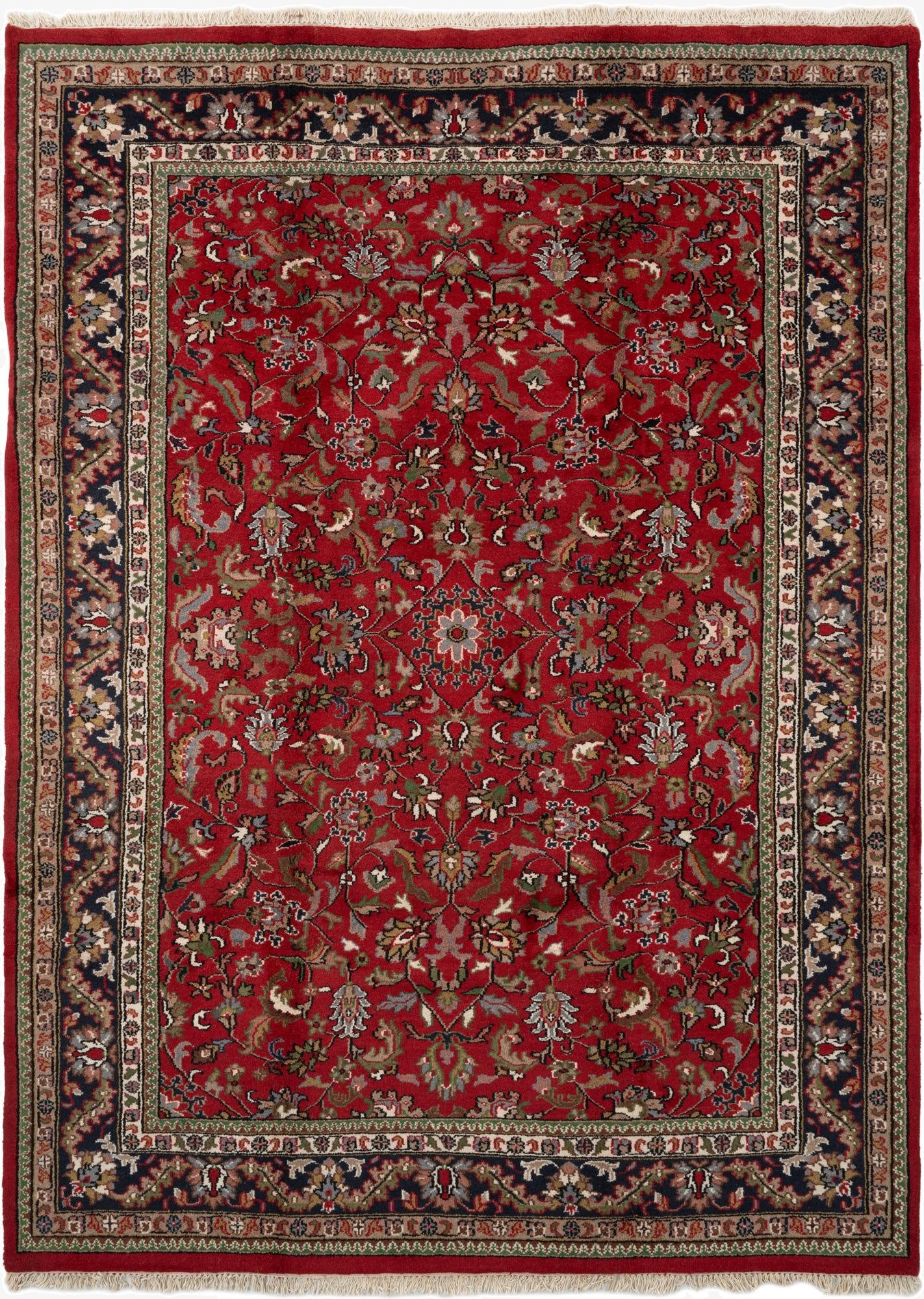 8' 4 x 11' 4  Hand Knotted Tabriz Wool Rug