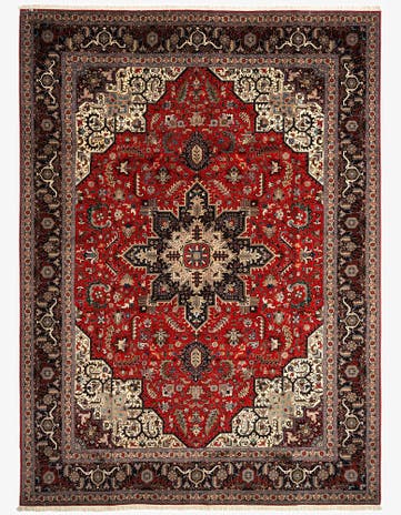 9' 10 x 13' 5 Tabriz Wool Rug