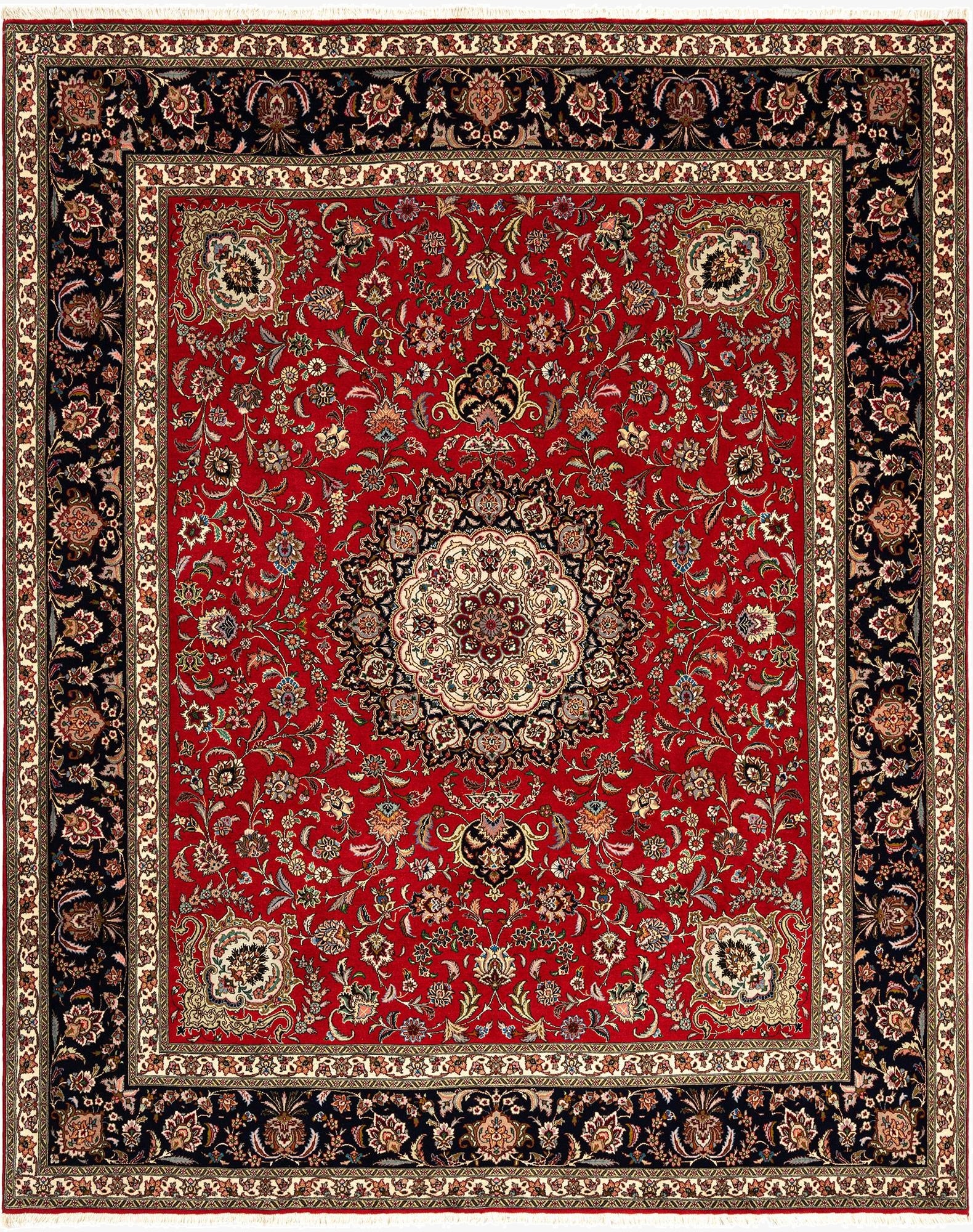 8' x 9' 10 Tabriz Rug