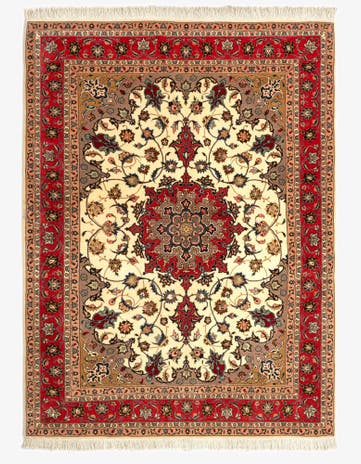5' 1 x 6' 11 Tabriz Rug