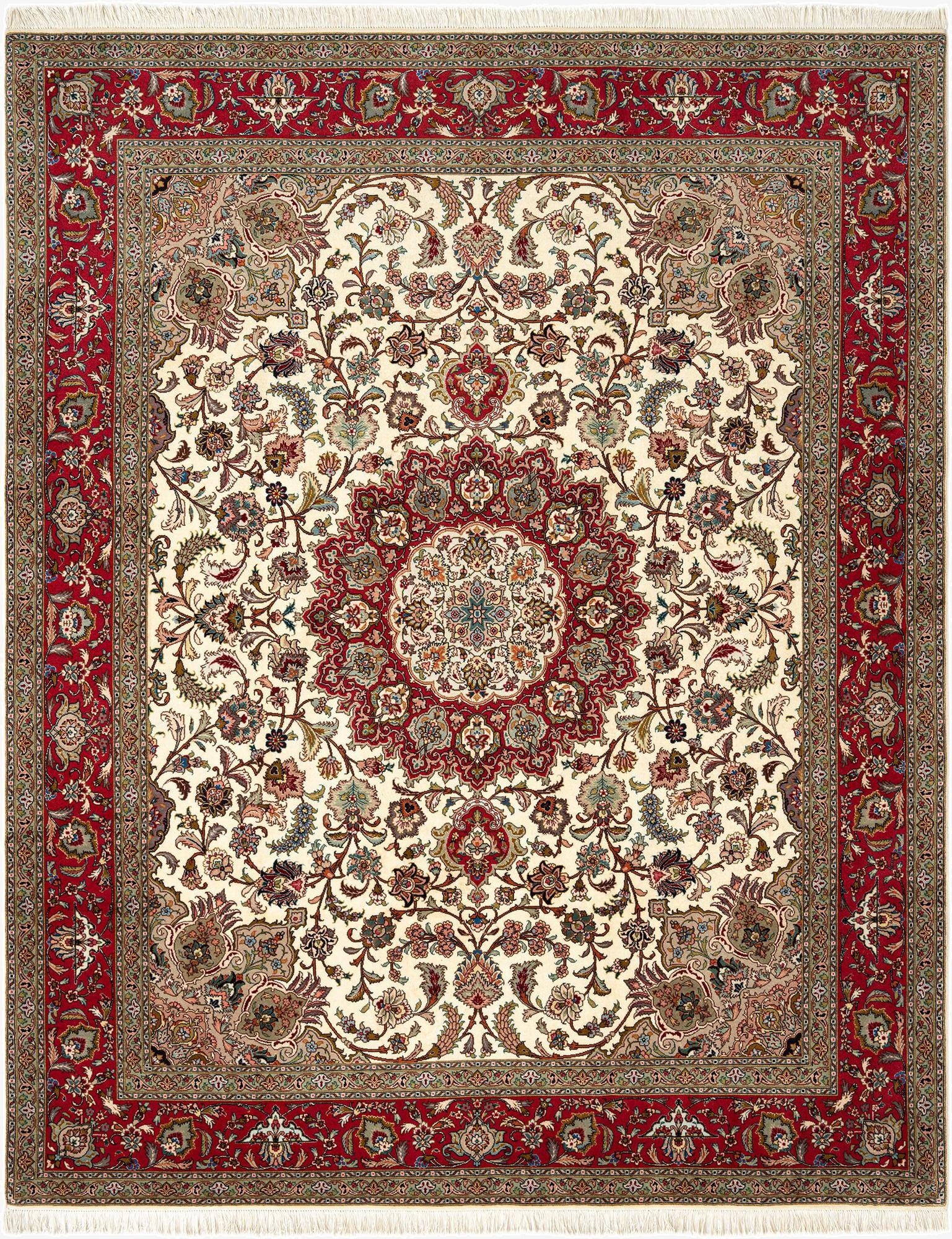 6' 8 x 8' 4 Tabriz Rug