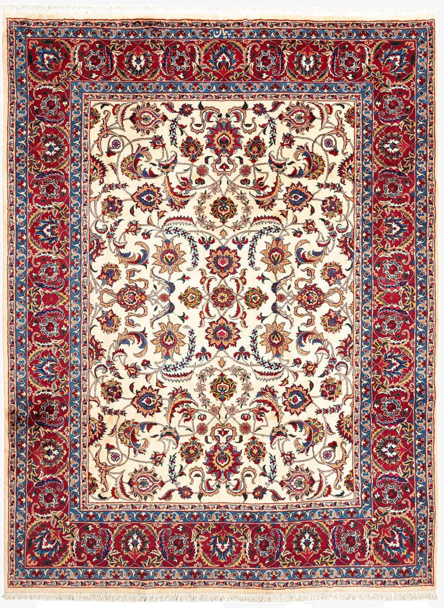 8' 1 x 10' 10 Tabriz Wool Rug