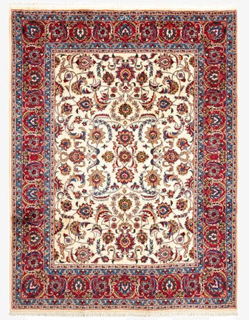 8' 1 x 10' 10 Tabriz Wool Rug