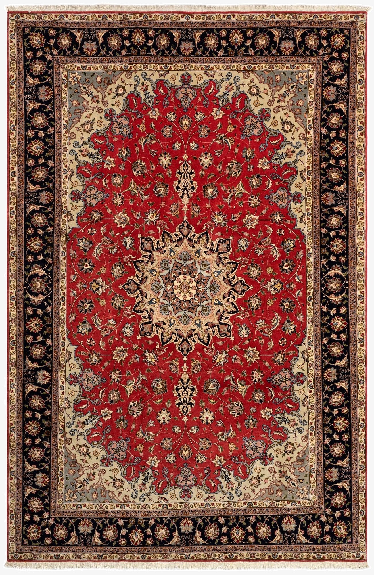 6' 7 x 10' Tabriz Rug
