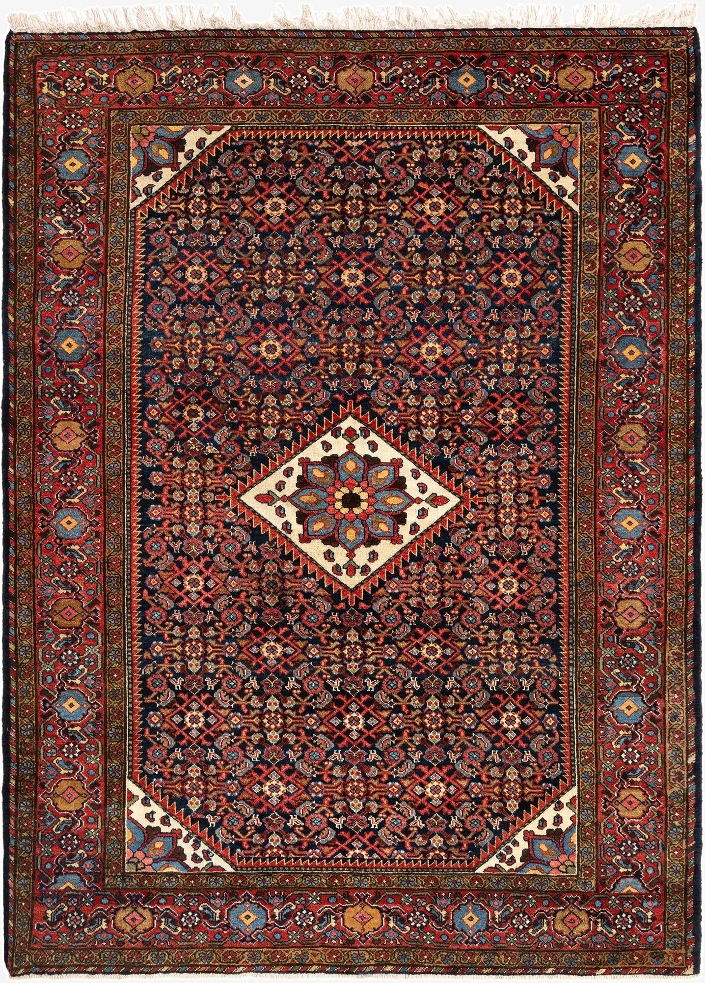4' 11 x 6' 9 Tabriz Wool Rug