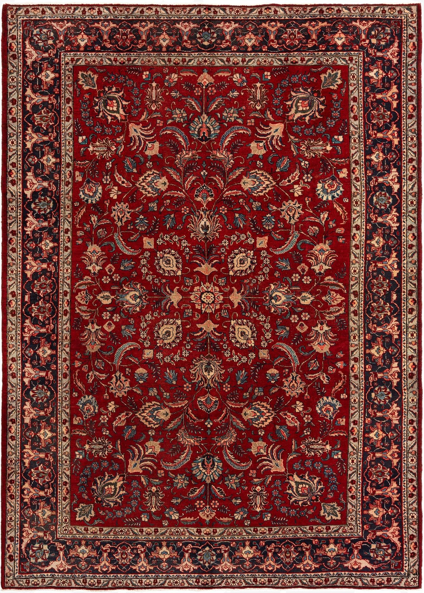 7' 5 x 10' 6 Tabriz Wool Rug