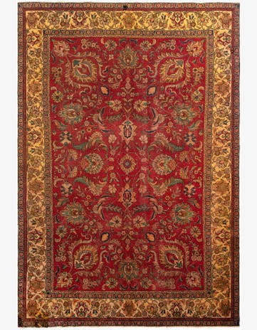 7' 5 x 11' Tabriz Wool Rug