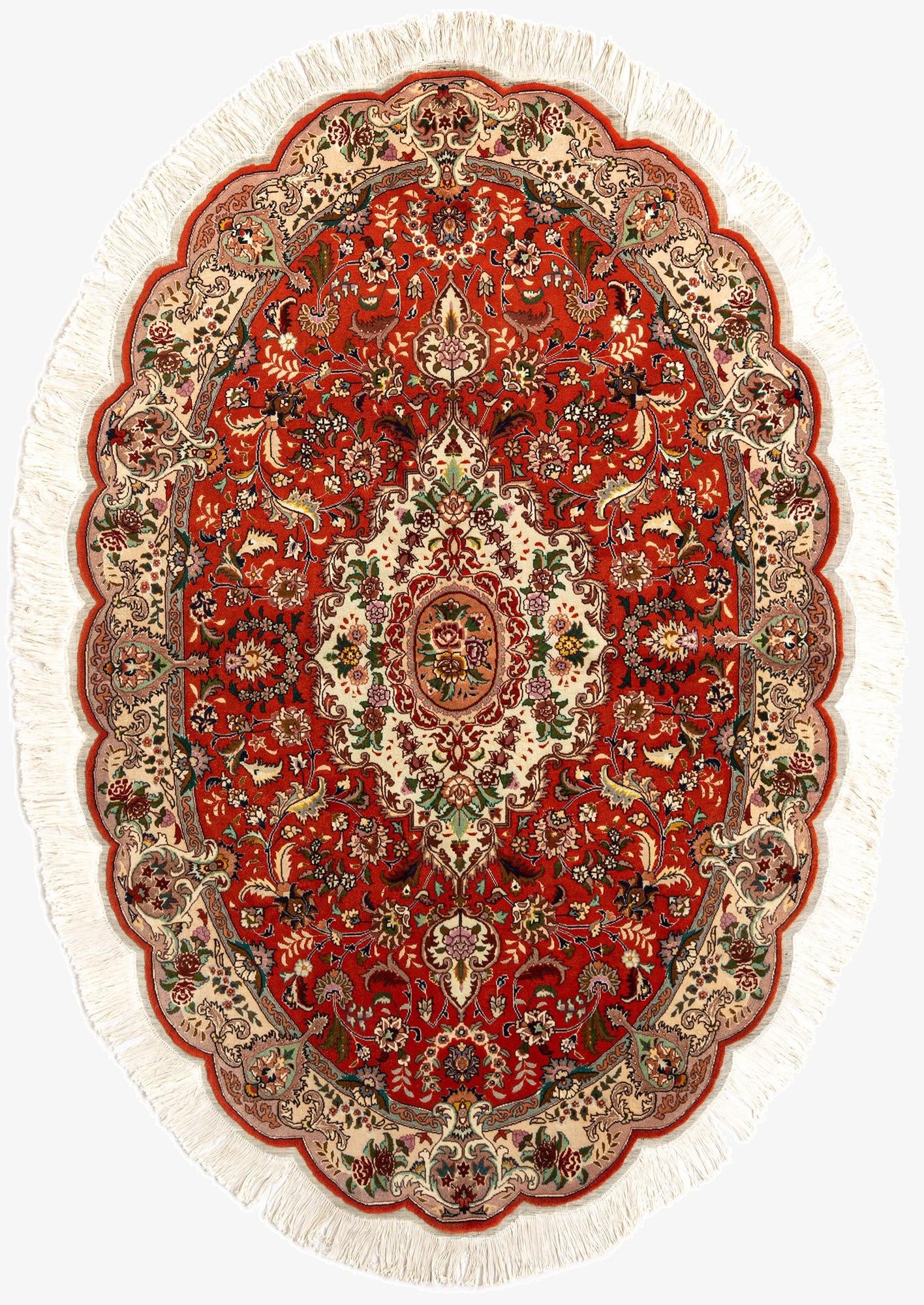 4' 3 x 6' 7 Tabriz Rug