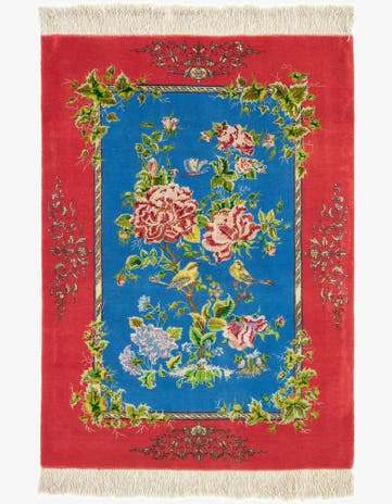 2' 2 x 3' 1 Hand Knotted Tabriz Persian Rug