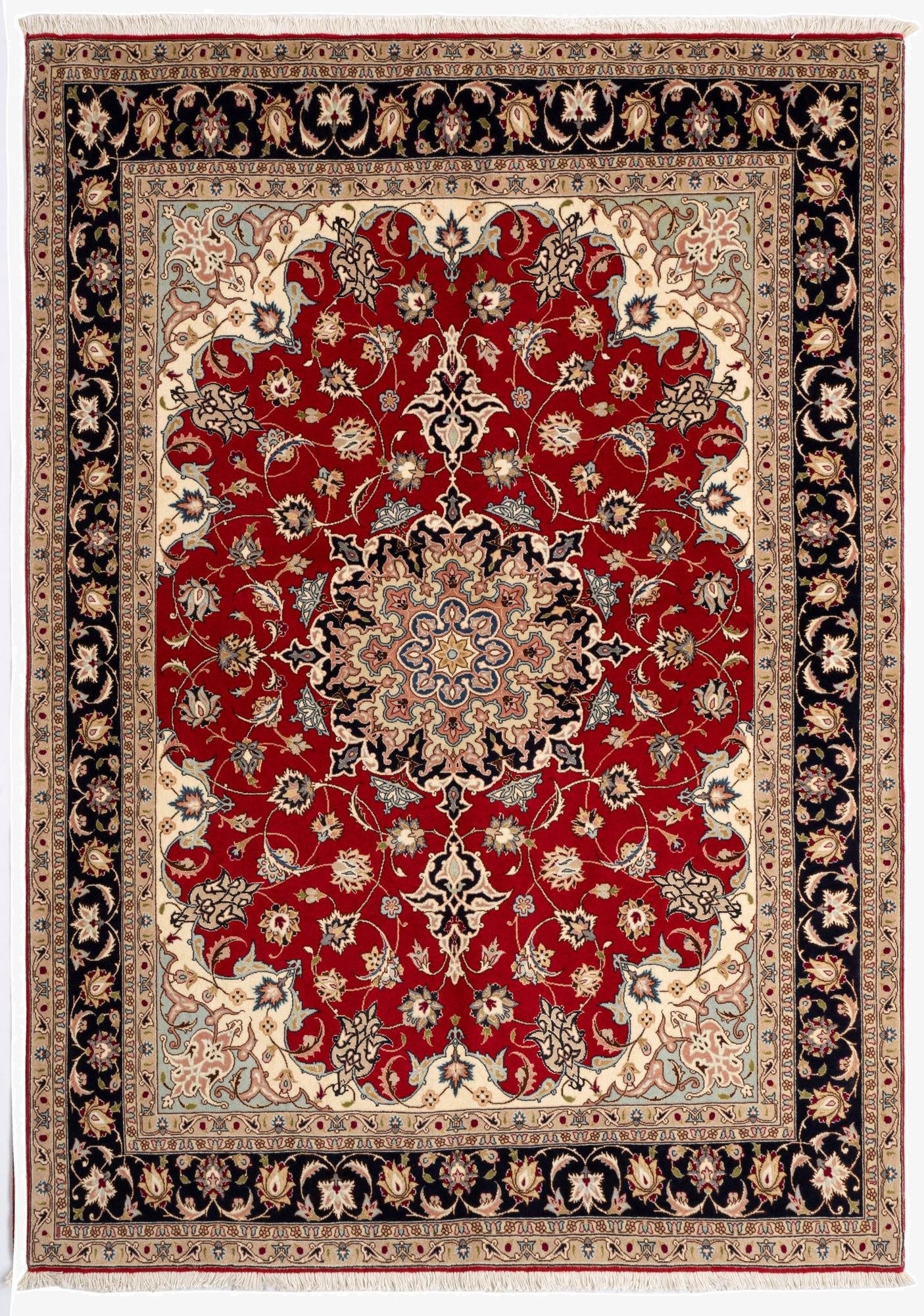 5' x 6' 10 Tabriz Rug