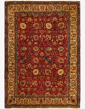 7' 8 x 10' 10 Tabriz Wool Rug