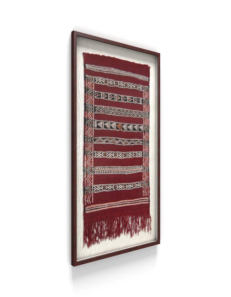 Detail image of 2' 1 x 3' 5 Textile Wall Art Rug