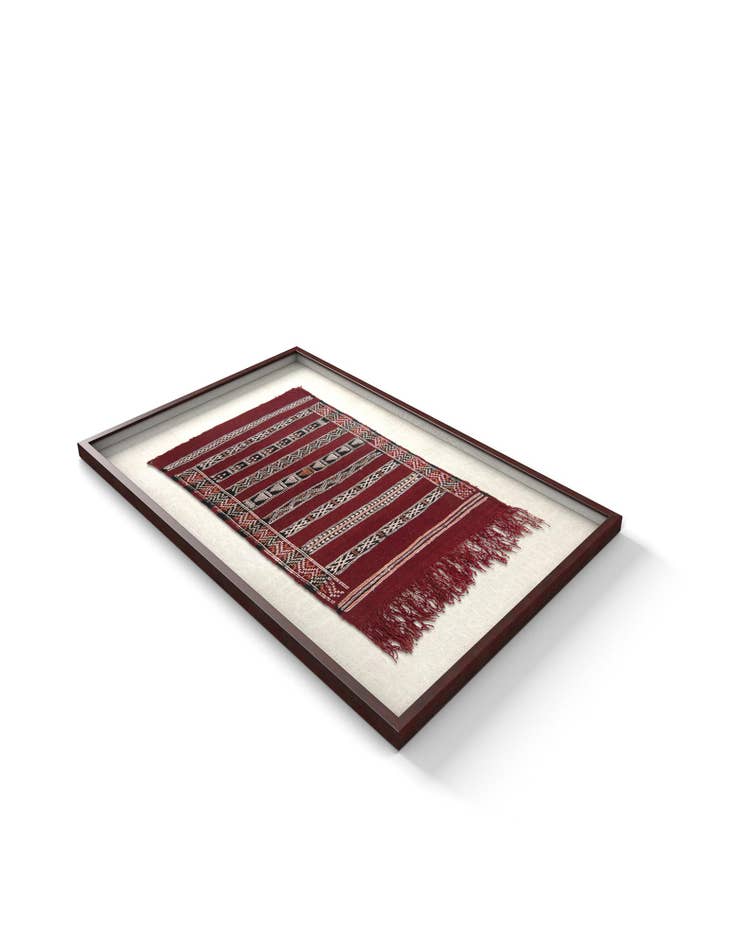 Detail image of 2' 1 x 3' 5 Textile Wall Art Rug