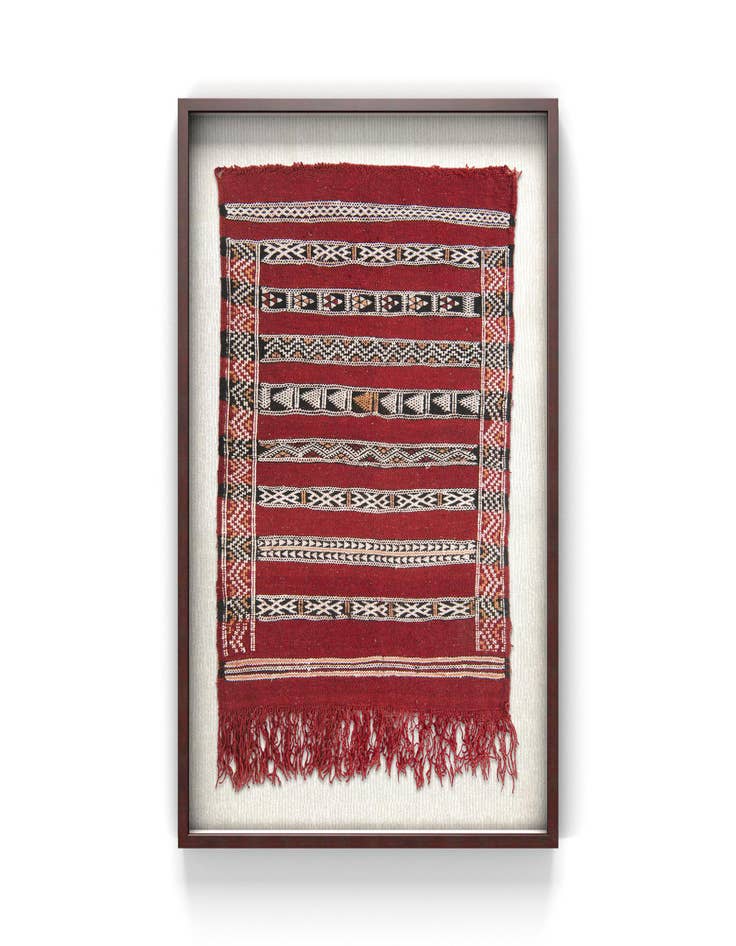 Detail image of 2' 1 x 3' 5 Textile Wall Art Rug