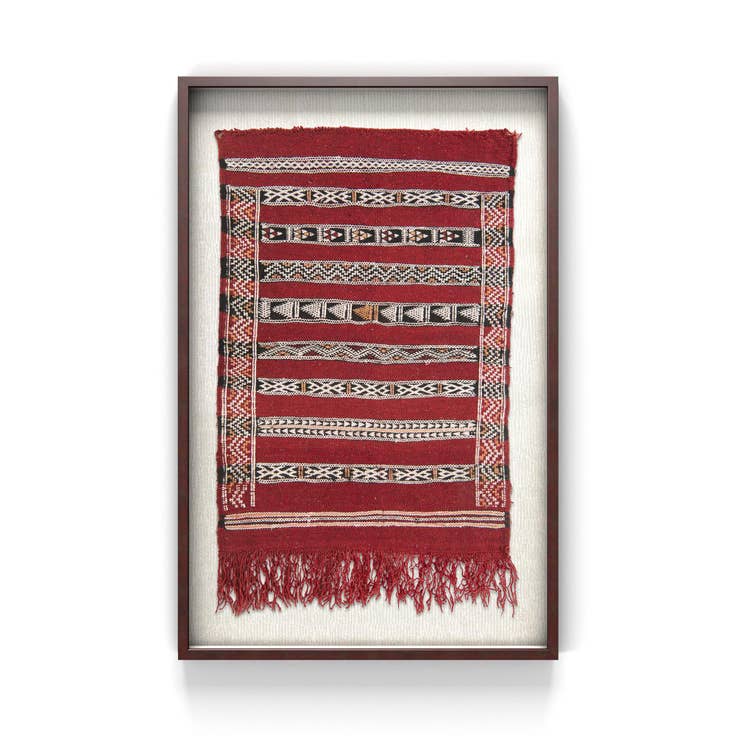 Detail image of 2' 1 x 3' 5 Textile Wall Art Rug