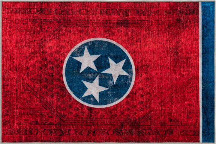 4' x 6' Tennessee The Flag Collection Rug