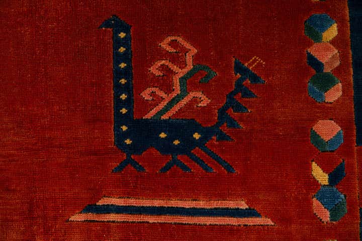 7' 2 x 10' 2 Hand Knotted Tibet Wool Rug