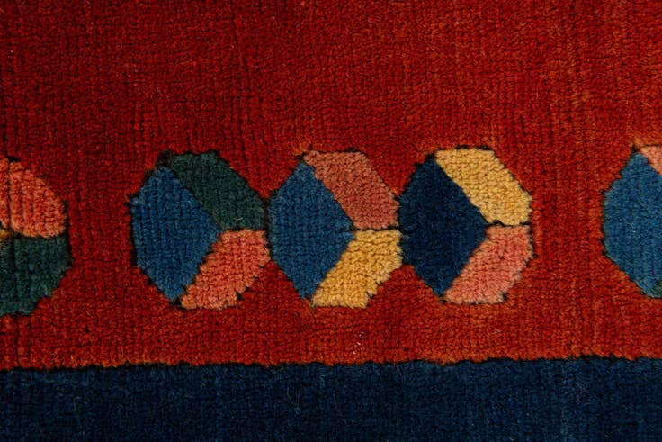 Detail image of 7' 2 x 10' 2 Hand Knotted Tibet Wool Rug