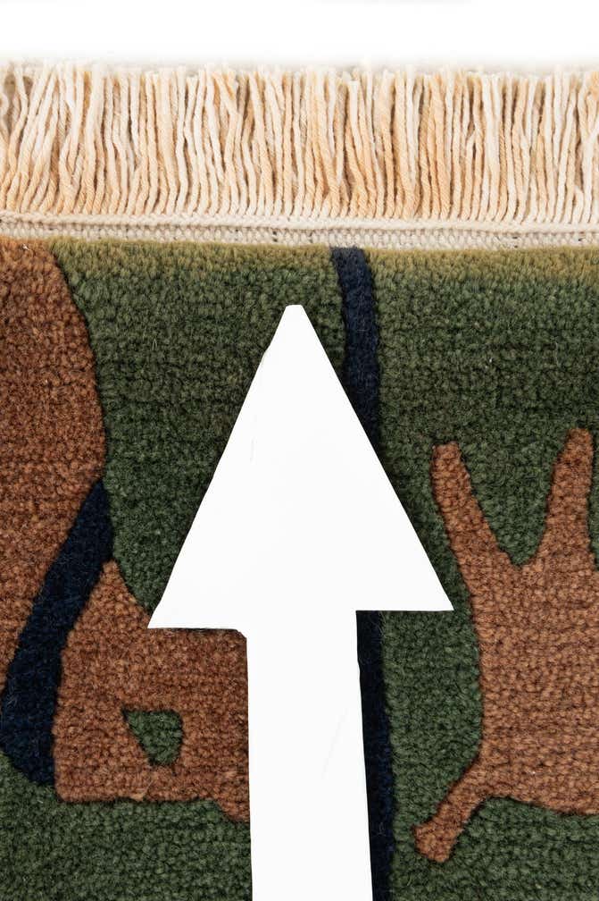 5' 10 x 7' 9 Hand Knotted Tibet Wool Rug