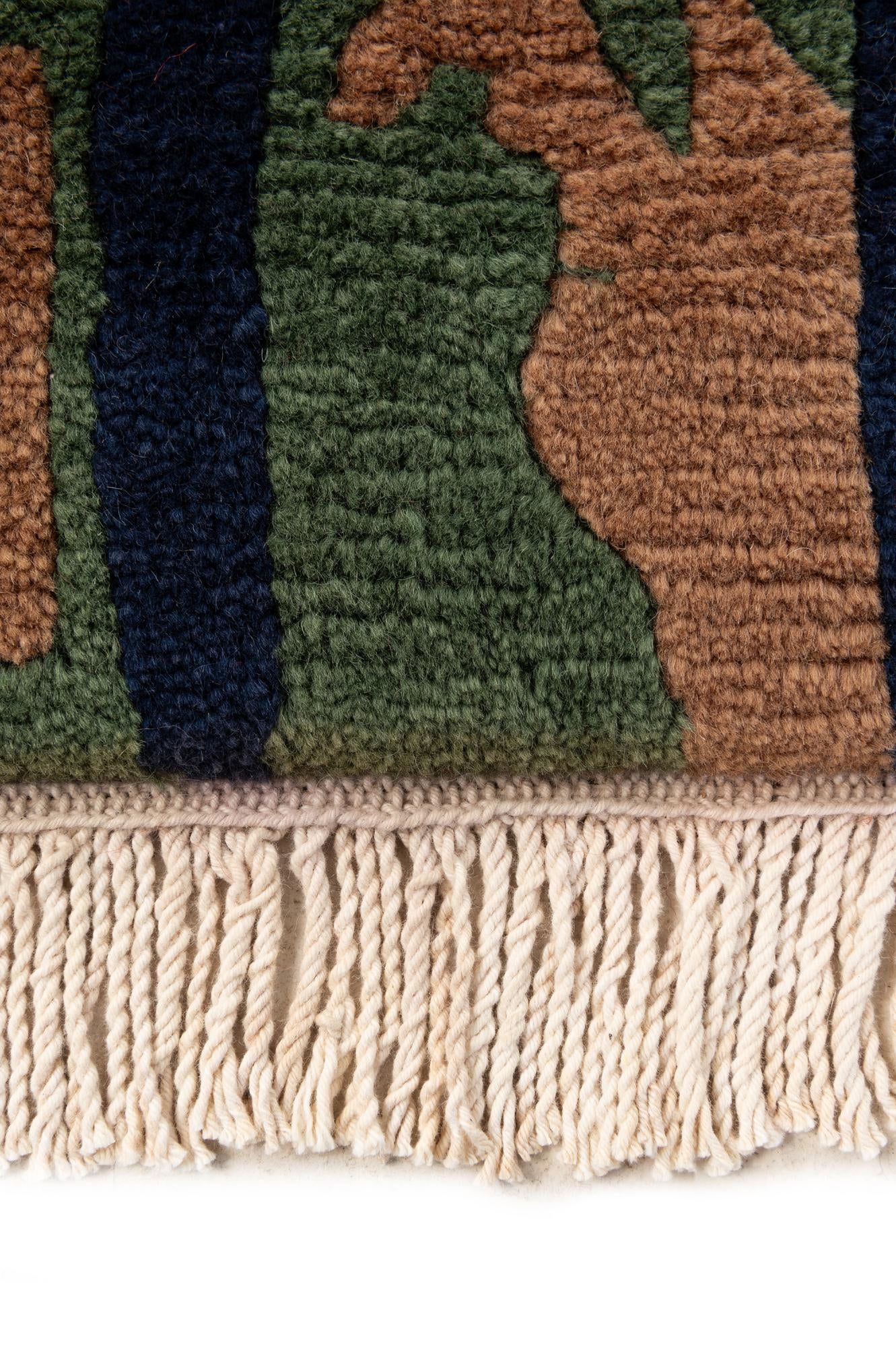 5' 10 x 7' 9 Hand Knotted Tibet Wool Rug