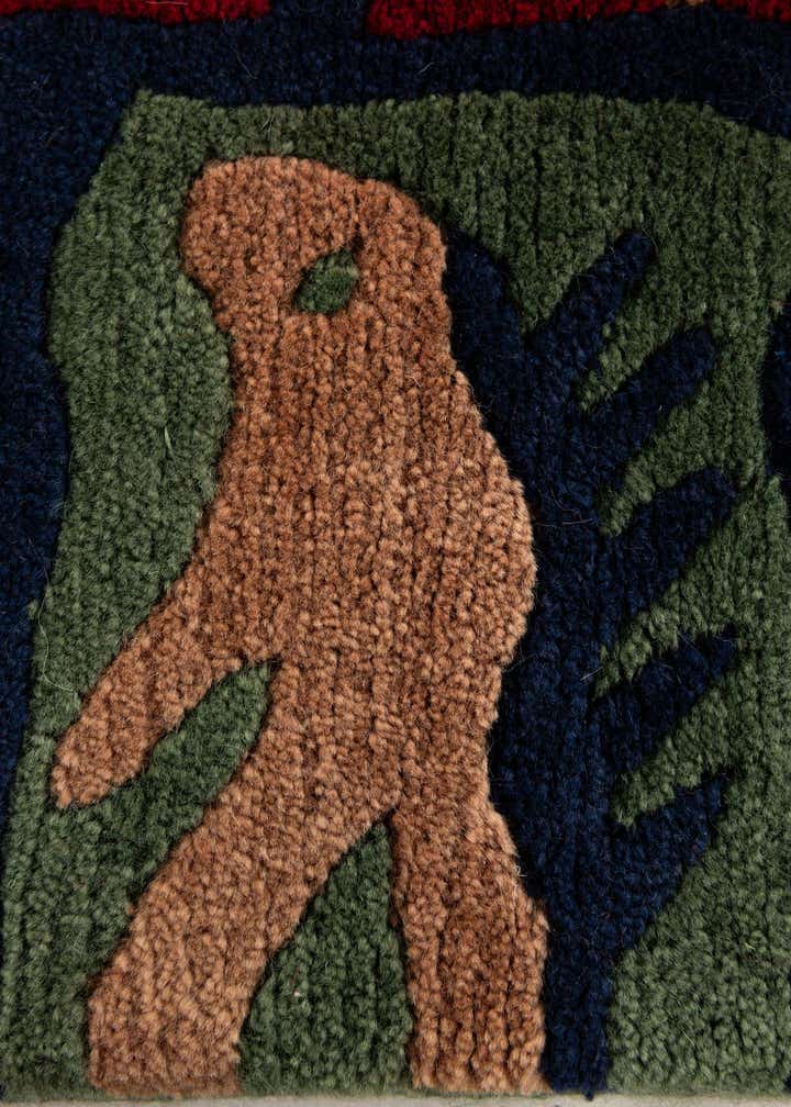 5' 10 x 7' 9 Hand Knotted Tibet Wool Rug