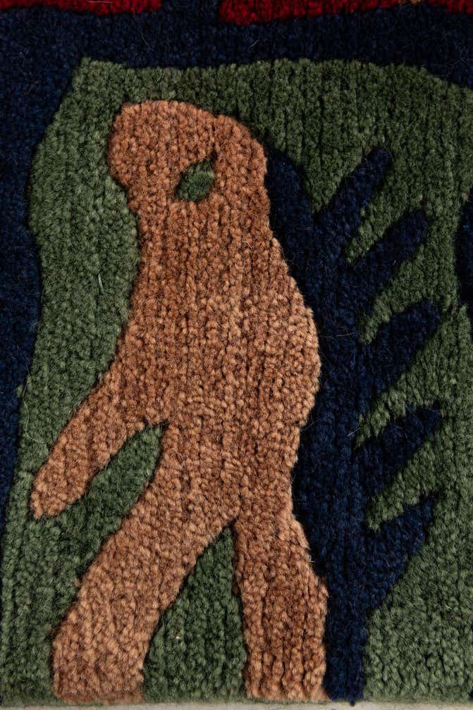 5' 10 x 7' 9 Hand Knotted Tibet Wool Rug