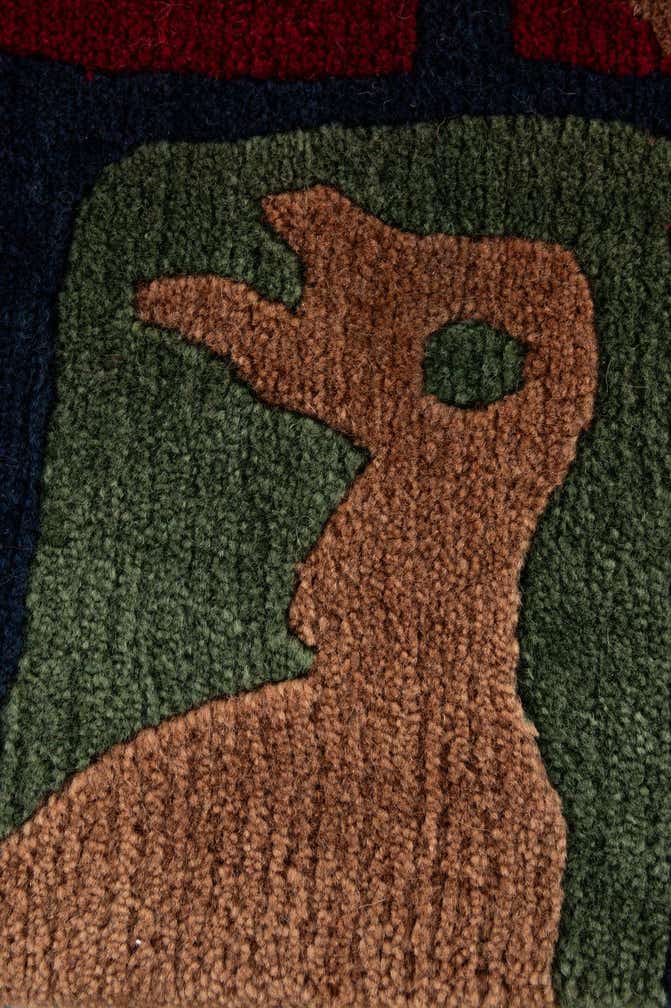 5' 10 x 7' 9 Hand Knotted Tibet Wool Rug