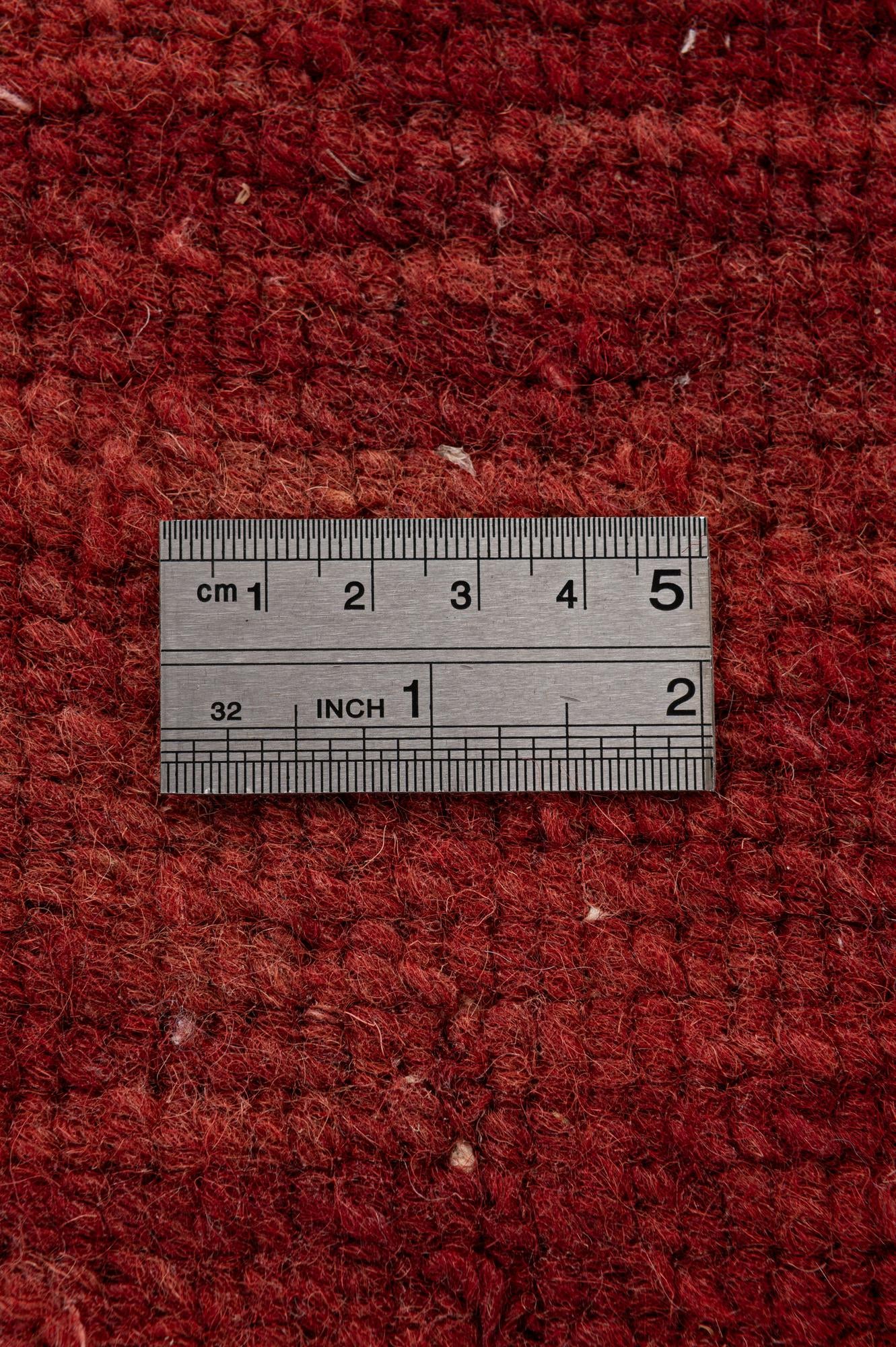 6' 7 x 8' 4 Hand Knotted Tibet Wool Rug