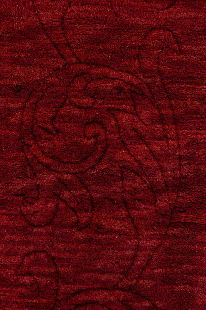 6' 7 x 8' 4 Hand Knotted Tibet Wool Rug