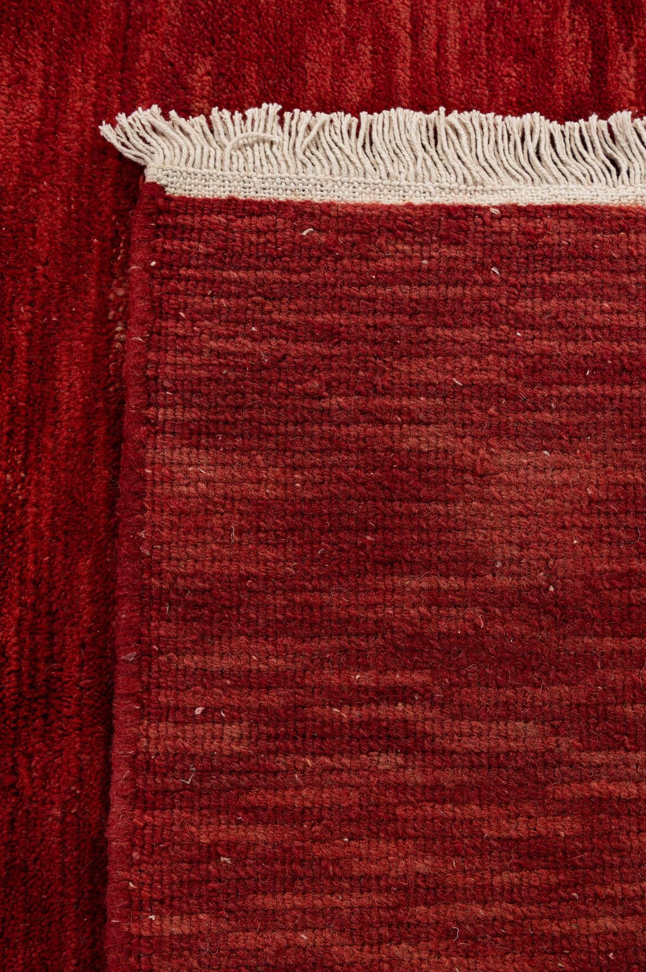 6' 7 x 8' 4 Hand Knotted Tibet Wool Rug