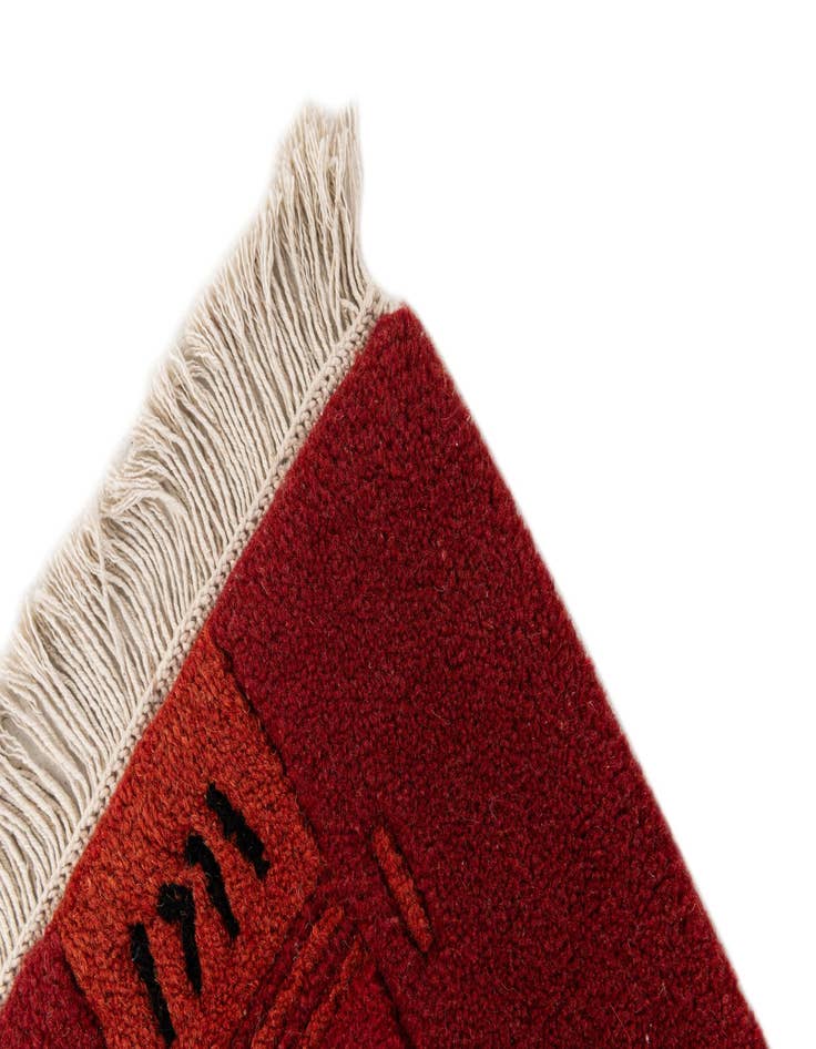 Detail image of 3' 11 x 5' 2  Hand Knotted Tibet Wool Rug