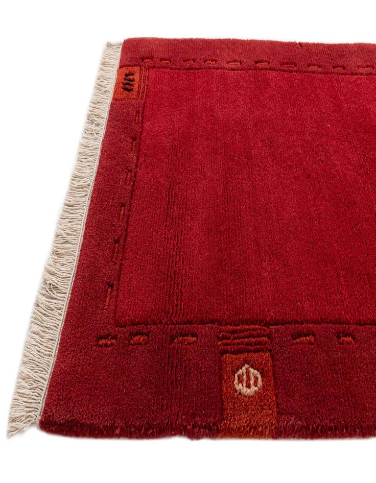 Detail image of 3' 11 x 5' 2  Hand Knotted Tibet Wool Rug