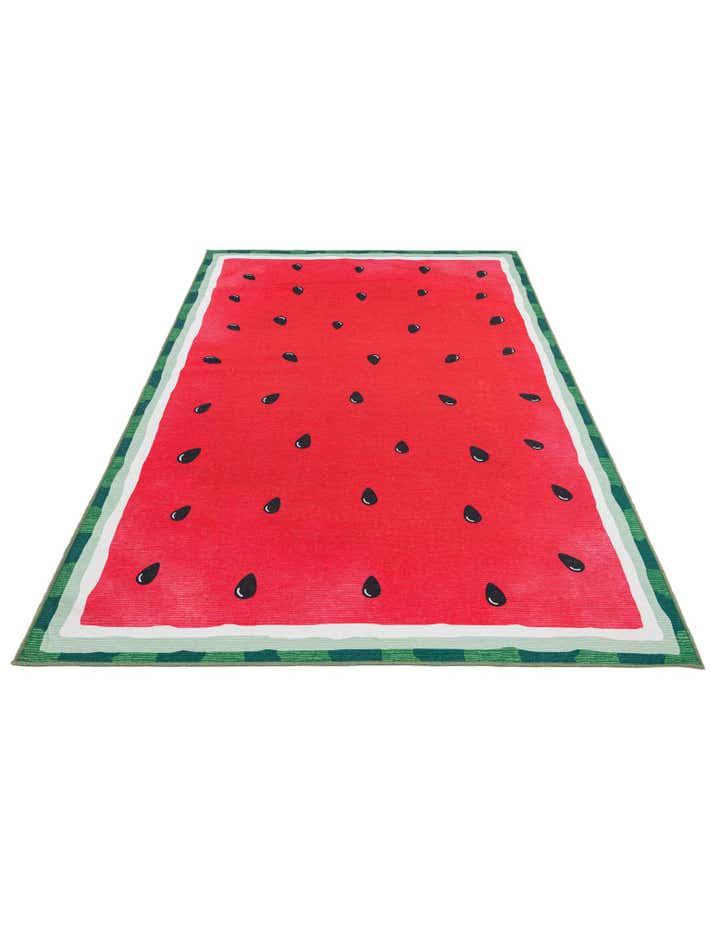 5' 3 x 7' 8 Washable Timeless Rug