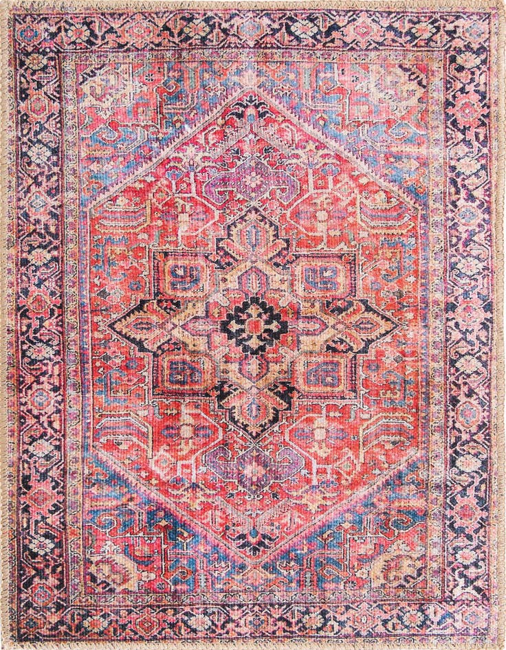 Detail image of 2' x 3' Washable Timeless Rug