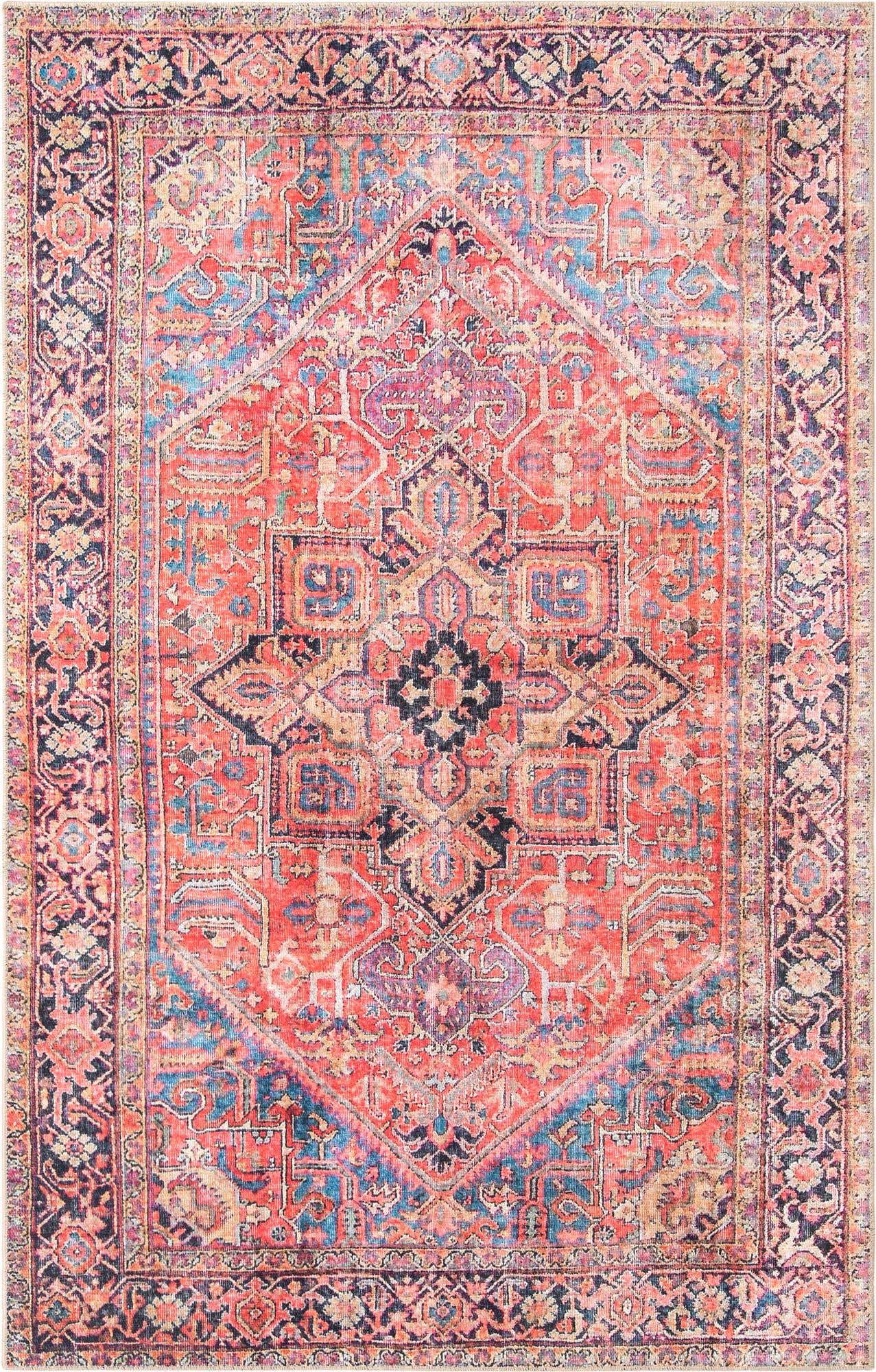 5' x 8' Washable Timeless Rug